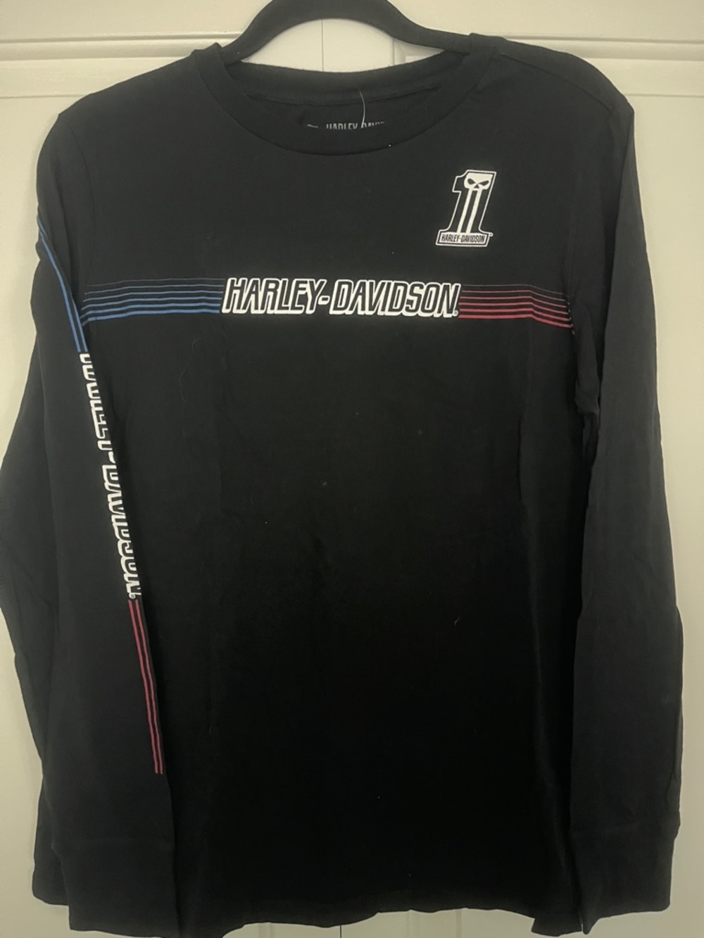 Harley-Davidson Women’s Black Long Sleeve Logo Shirt